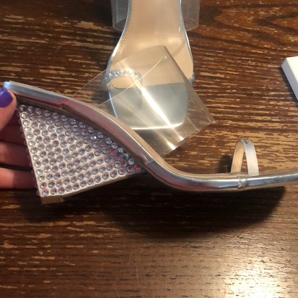 Betsy Johnson size 7 wedges - Picture 2 of 6